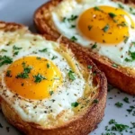Air Fryer Egg & Cheese Toast