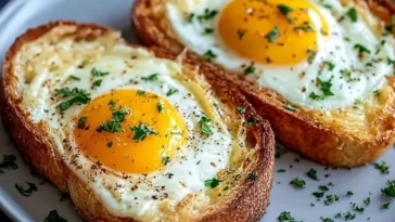 Air Fryer Egg & Cheese Toast