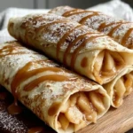 Apple Pie Tortilla Wraps with Brown Sugar Butter