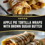 Apple Pie Tortilla Wraps with Brown Sugar Butter (2)