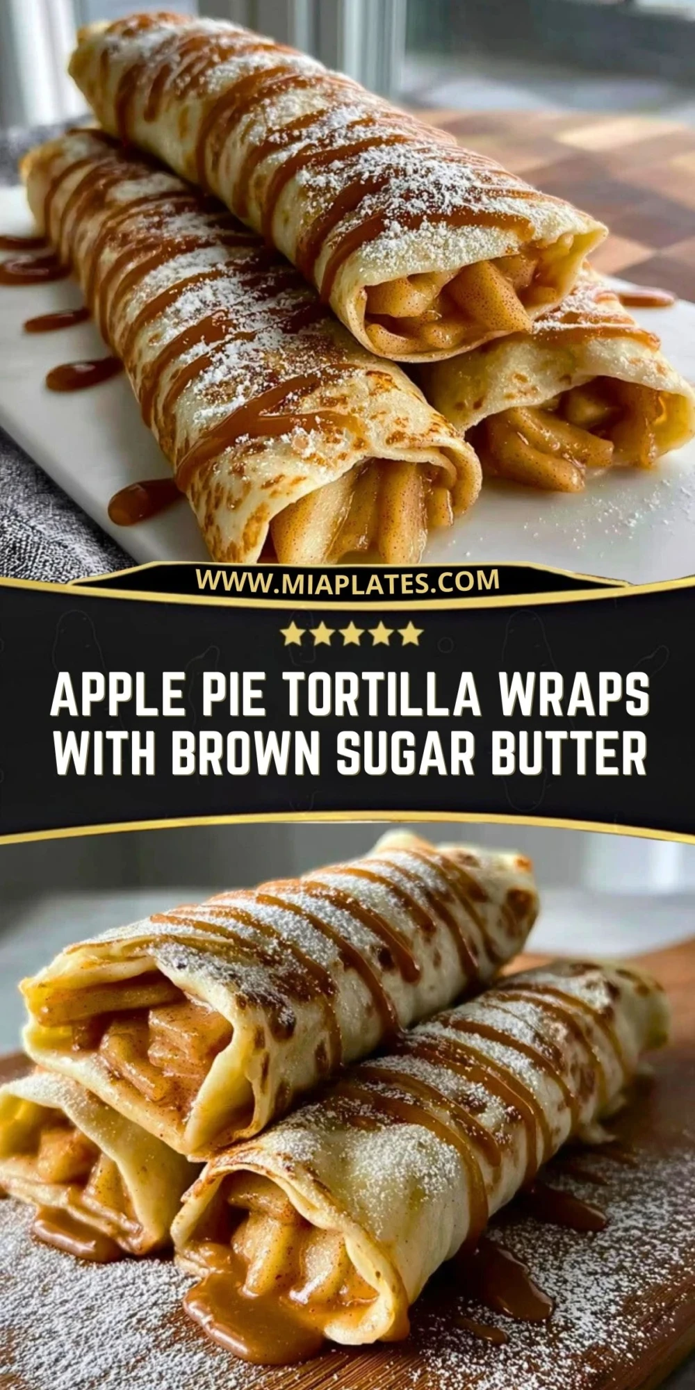 Apple Pie Tortilla Wraps with Brown Sugar Butter (2)