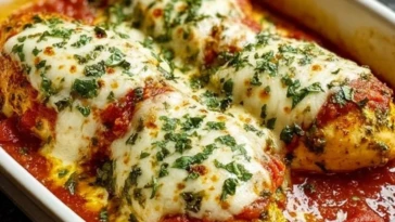 Baked Pesto Mozzarella Chicken