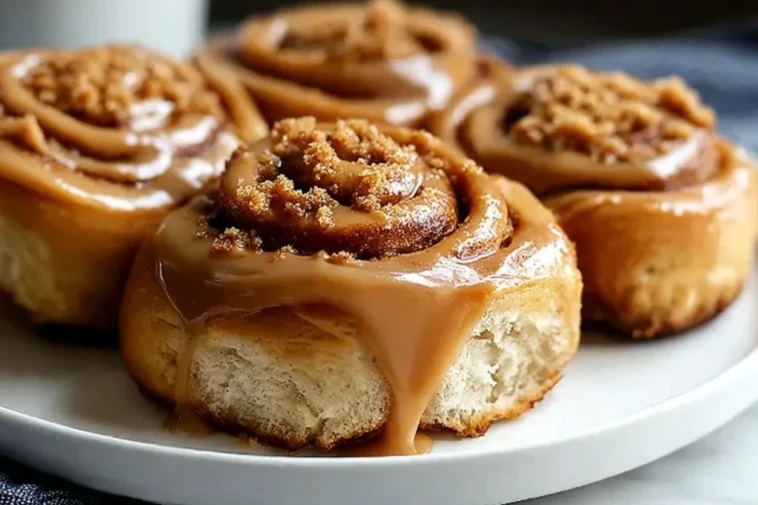 Biscoff Cookie Butter Cinnamon Rolls