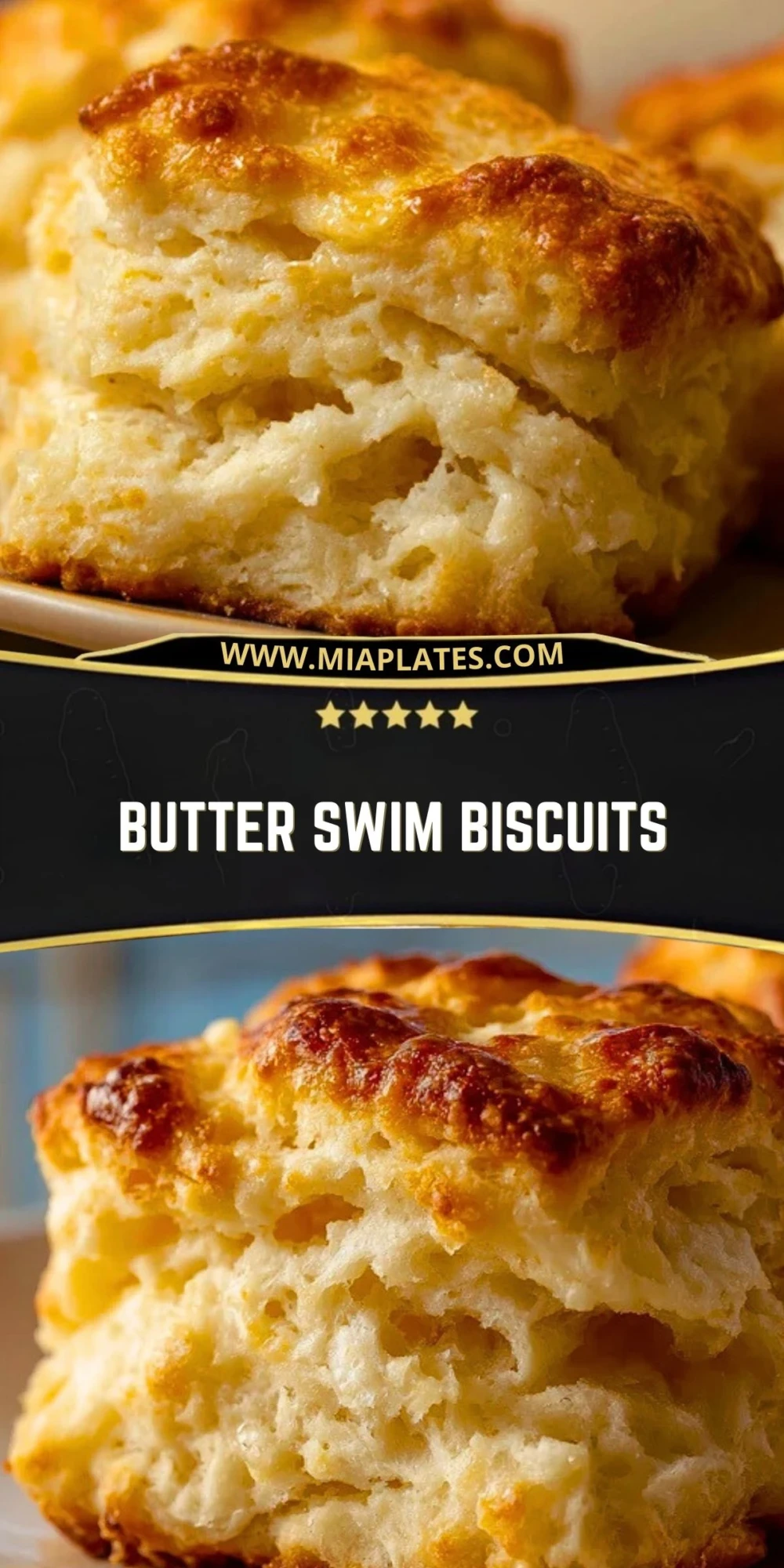 Butter Swim Biscuits pin 1