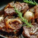 Caramelized Onion Beef Liver
