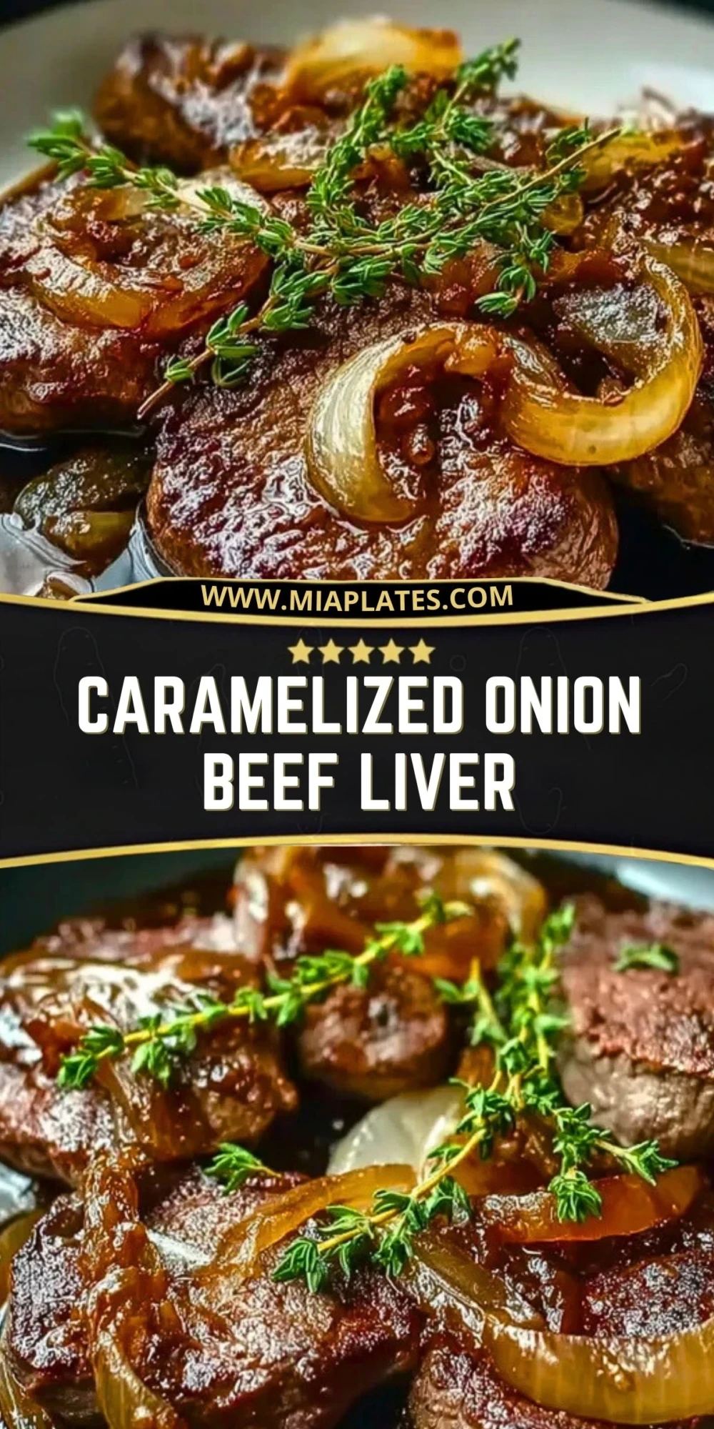 Caramelized Onion Beef Liver (2)