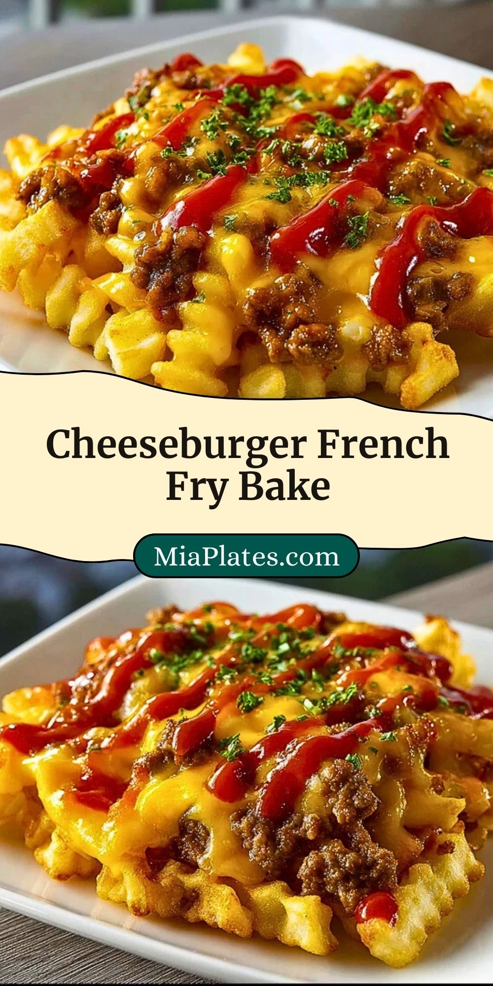 Cheeseburger French Fry Bake (3)