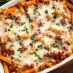 Cheesy Baked Ziti