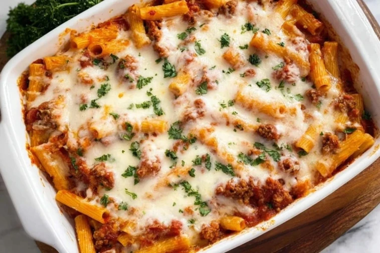 Cheesy Baked Ziti