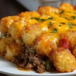 Cheesy Tater Tot Casserole
