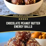 Chocolate Peanut Butter Energy Balls (3)