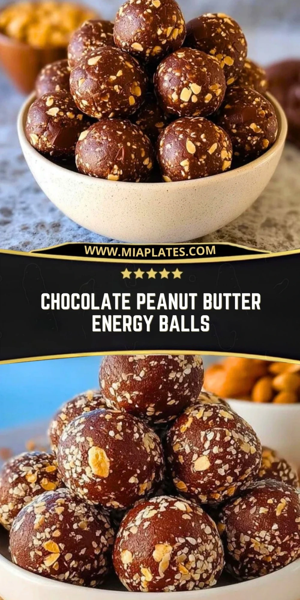 Chocolate Peanut Butter Energy Balls (3)