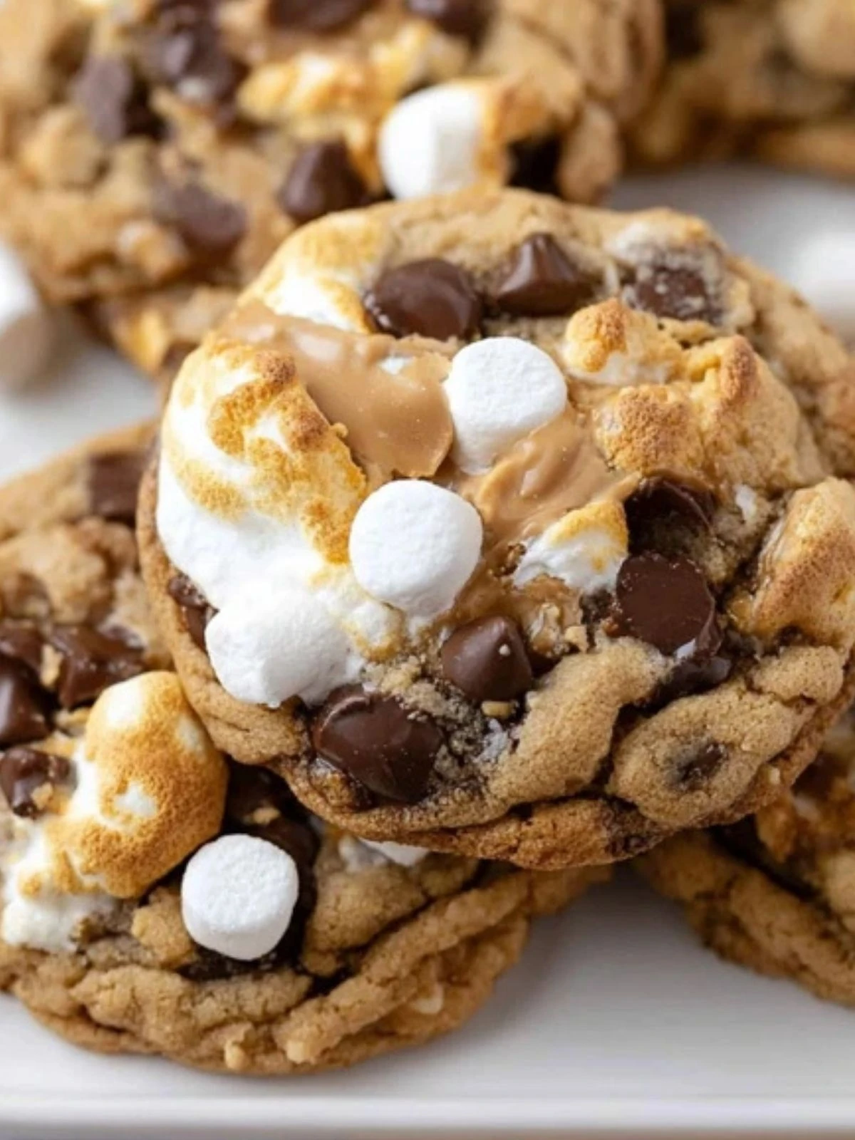 Chocolate Peanut Butter Marshmallow Cookies (1)