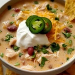Chunky Cream Cheese White Chicken Chili