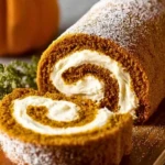 Classic Pumpkin Roll with Creamy Filling