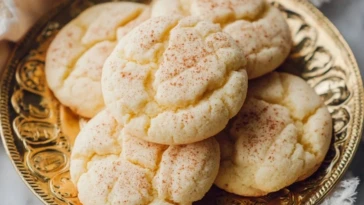 Cozy Eggnog Sugar Cookies