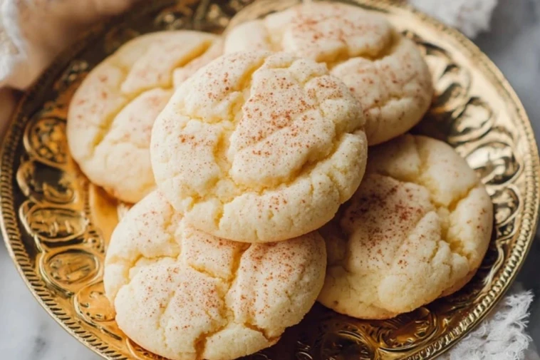 Cozy Eggnog Sugar Cookies
