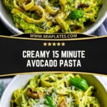 Creamy 15 Minute Avocado Pasta (2)