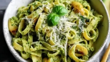 Creamy 15 Minute Avocado Pasta