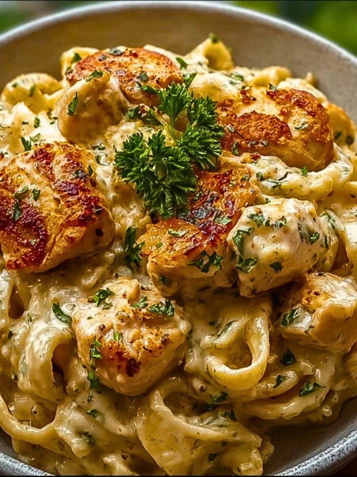Creamy Chicken Garlic Parmesan Pasta (1)