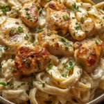Creamy Chicken Garlic Parmesan Pasta