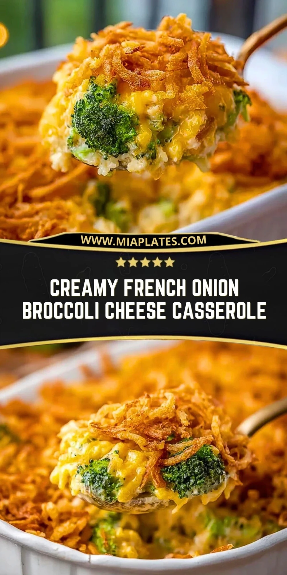 Creamy French Onion Broccoli Cheese Casserole (2)