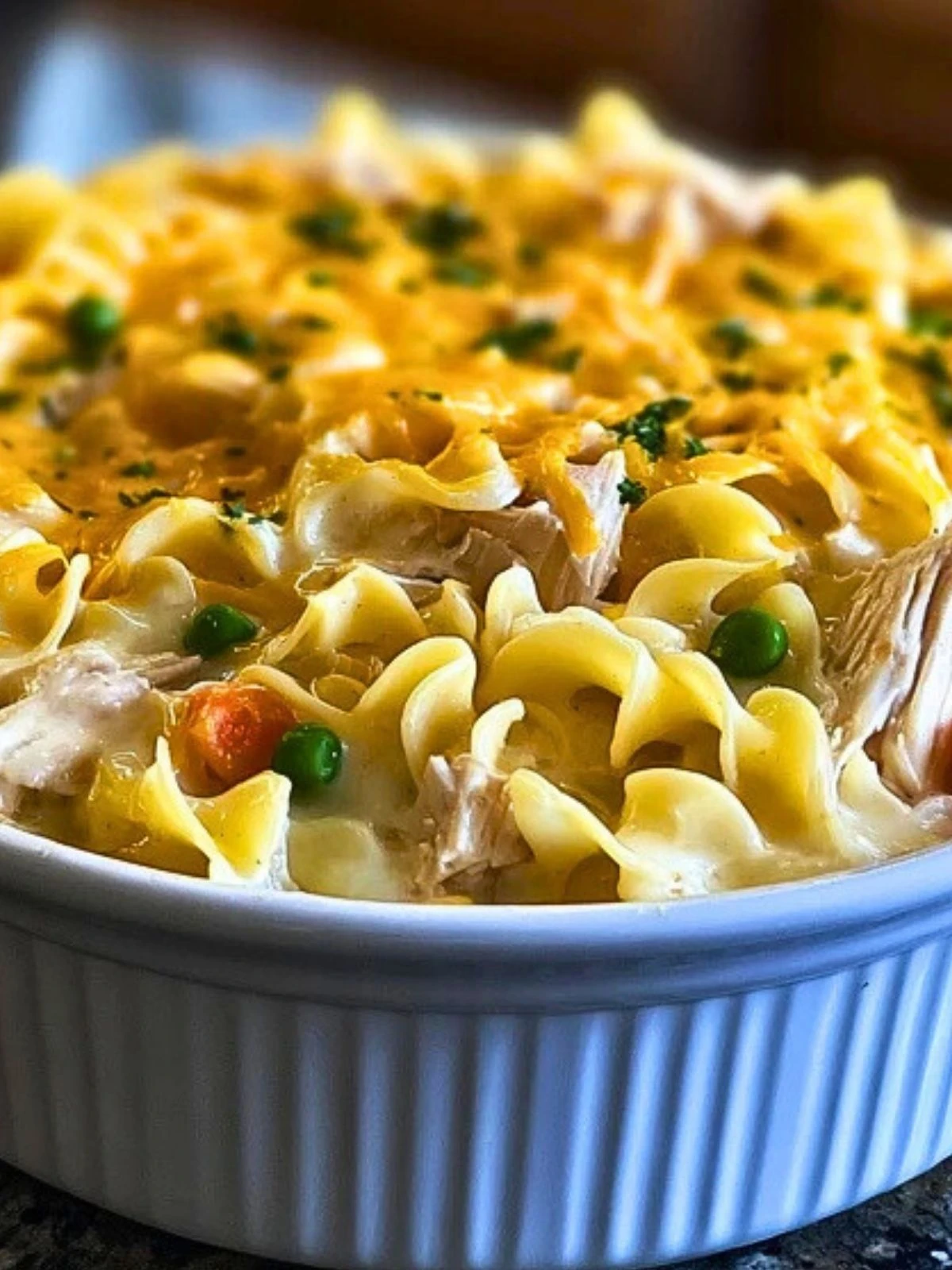 Creamy Million Dollar Chicken Noodle Casserole (1)