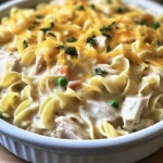 Creamy Million Dollar Chicken Noodle Casserole