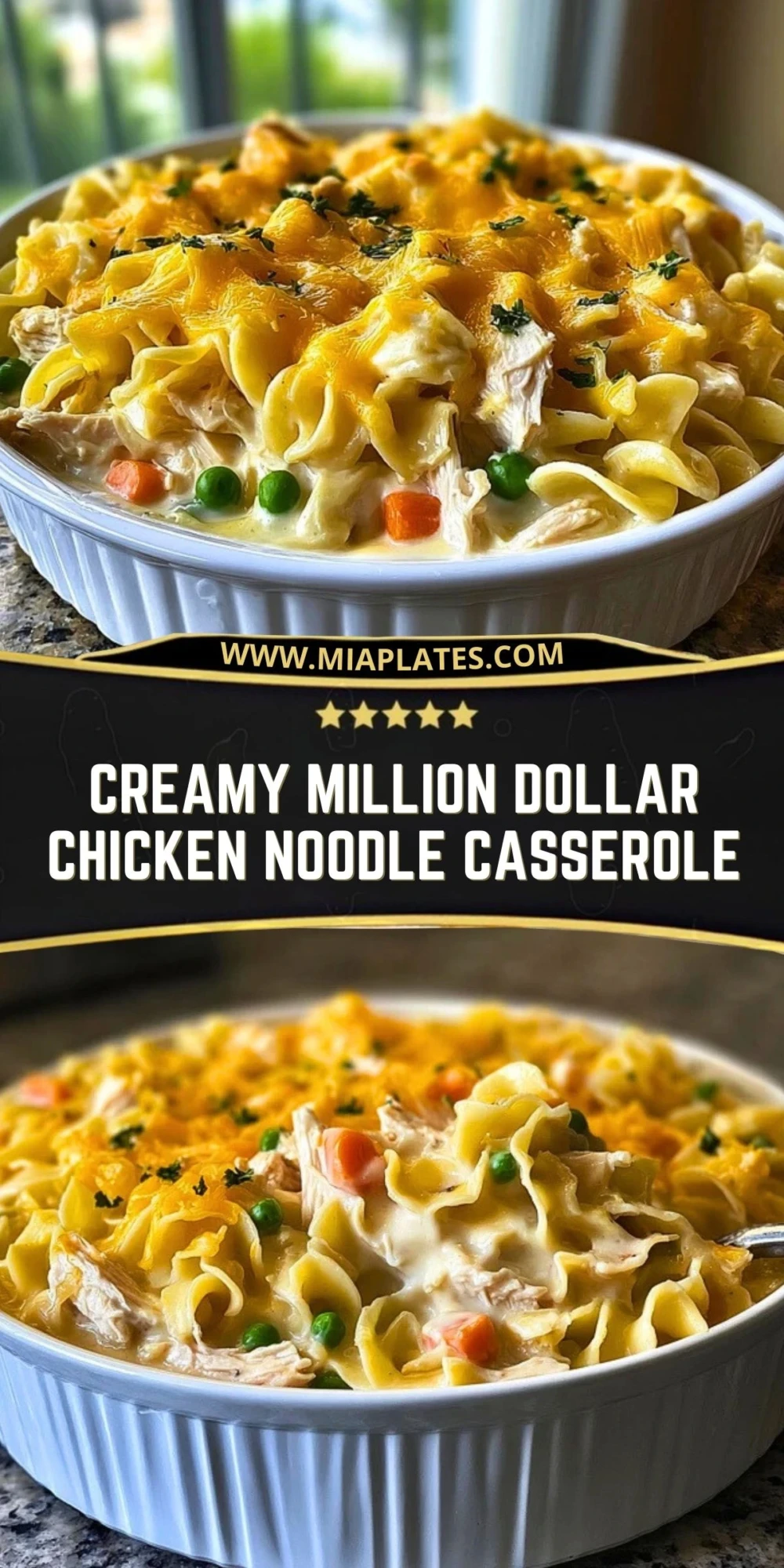Creamy Million Dollar Chicken Noodle Casserole (2)