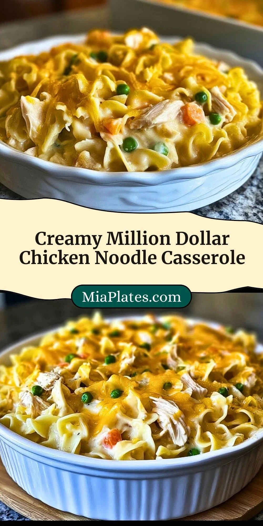 Creamy Million Dollar Chicken Noodle Casserole (3)