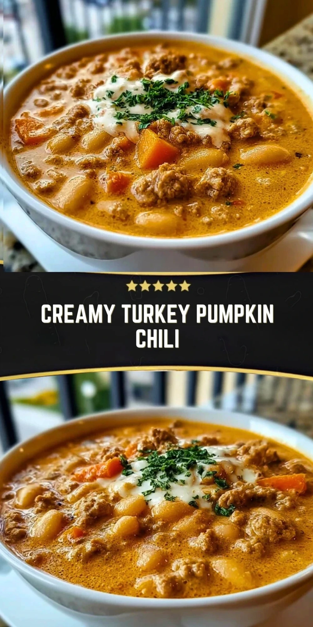 Creamy Turkey Pumpkin Chili (3)