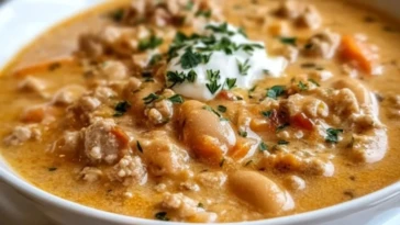 Creamy Turkey Pumpkin Chili