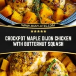 Crockpot Maple Dijon Chicken With Butternut Squash (2)