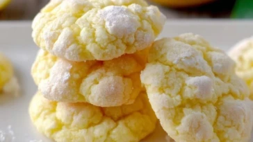 Delicious Lemon Gooey Butter Cookies (1)
