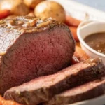 Dutch Oven Pot Roast Beef With French Onion Gravy