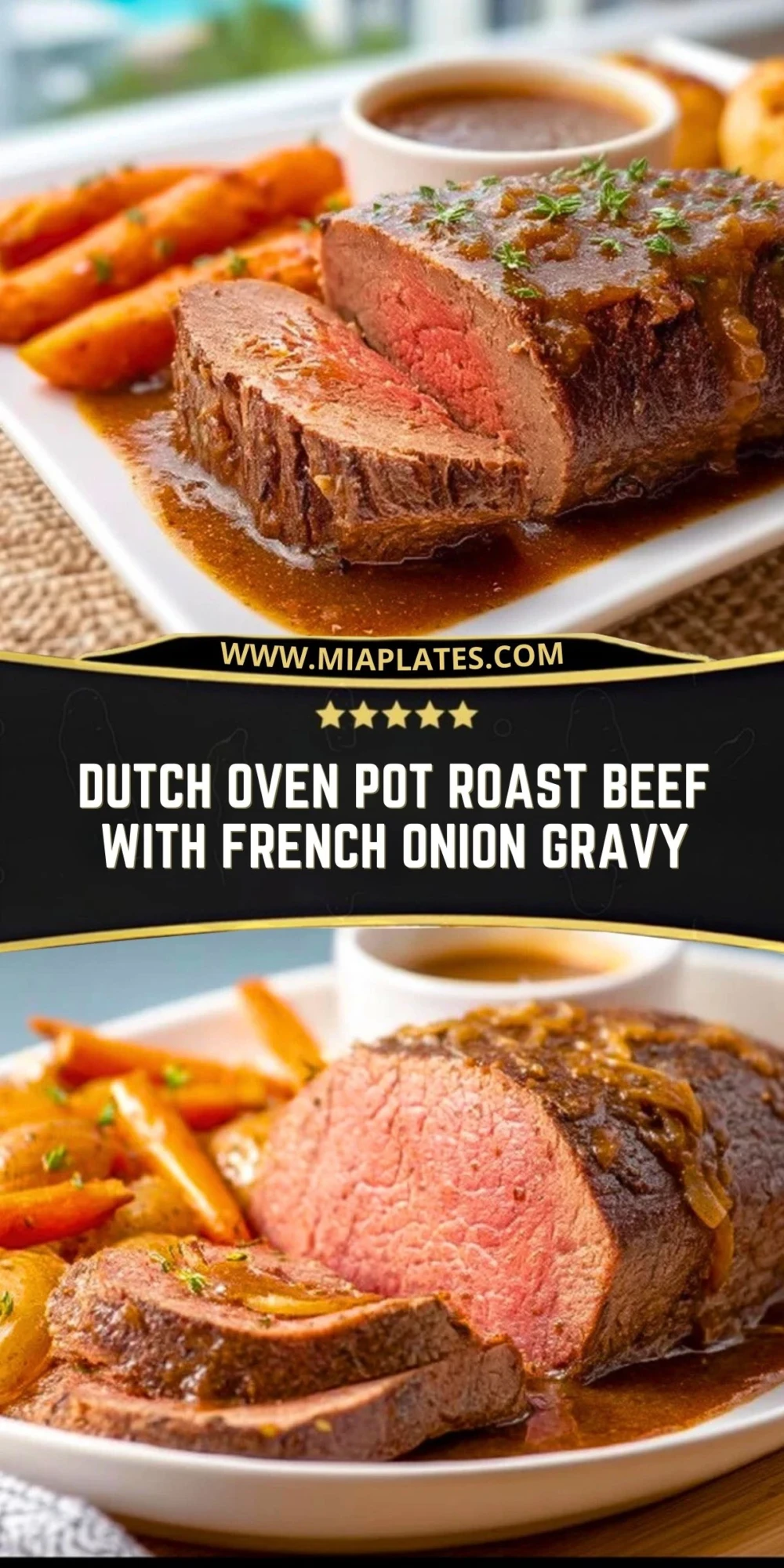Dutch Oven Pot Roast Beef With French Onion Gravy (2)