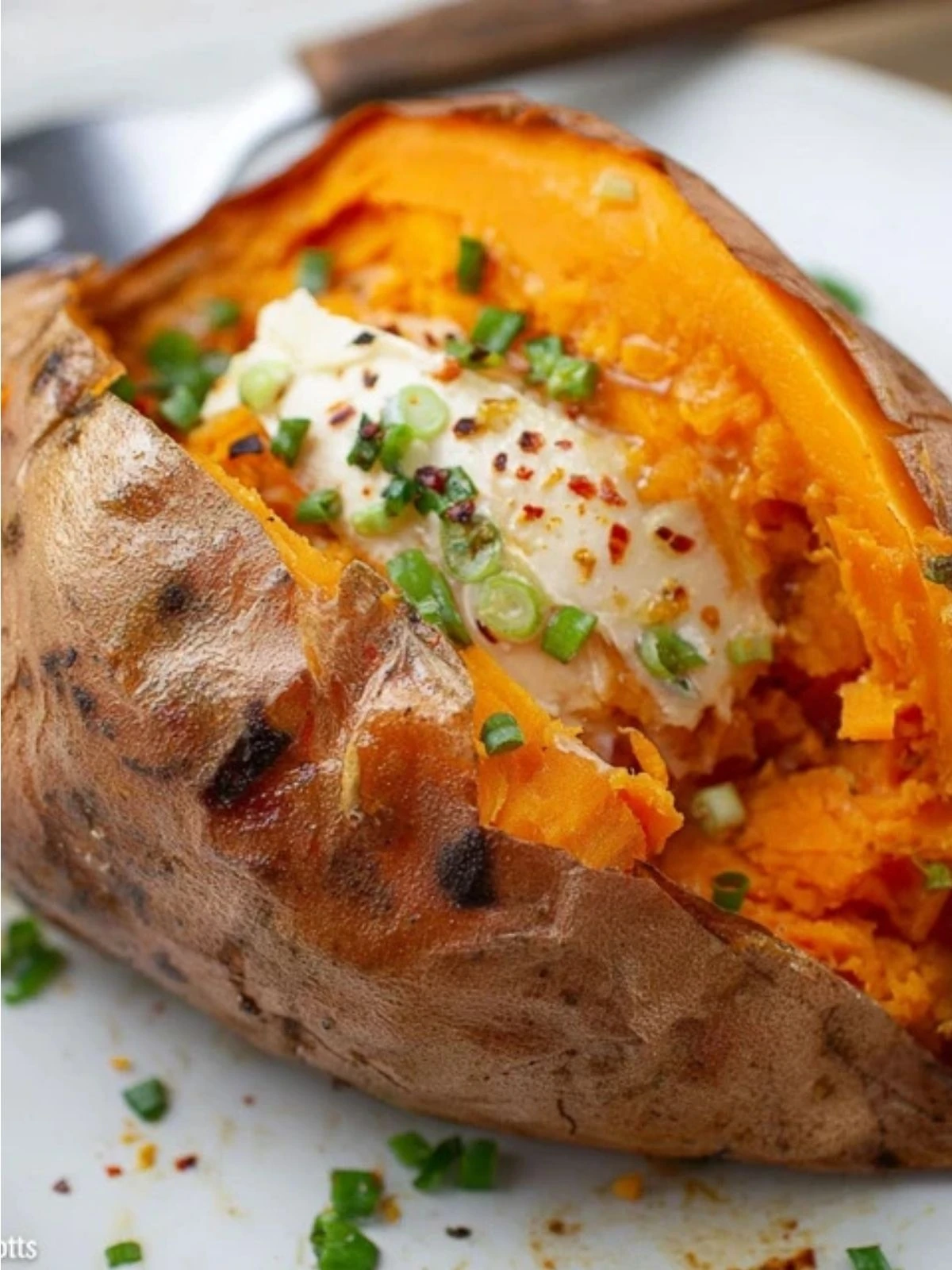 Easy Baked Sweet Potato (1)