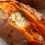 Easy Baked Sweet Potato