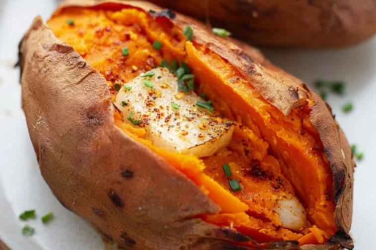 Easy Baked Sweet Potato