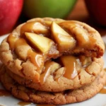 Easy Caramel Apple Cookies