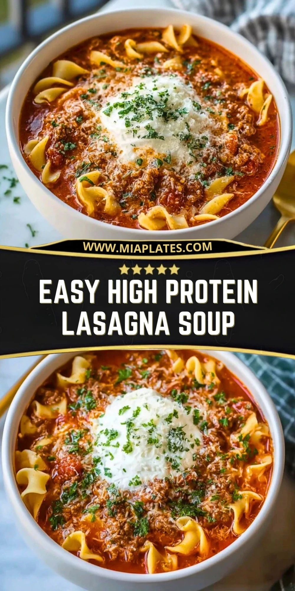 Easy High Protein Lasagna Soup (2)