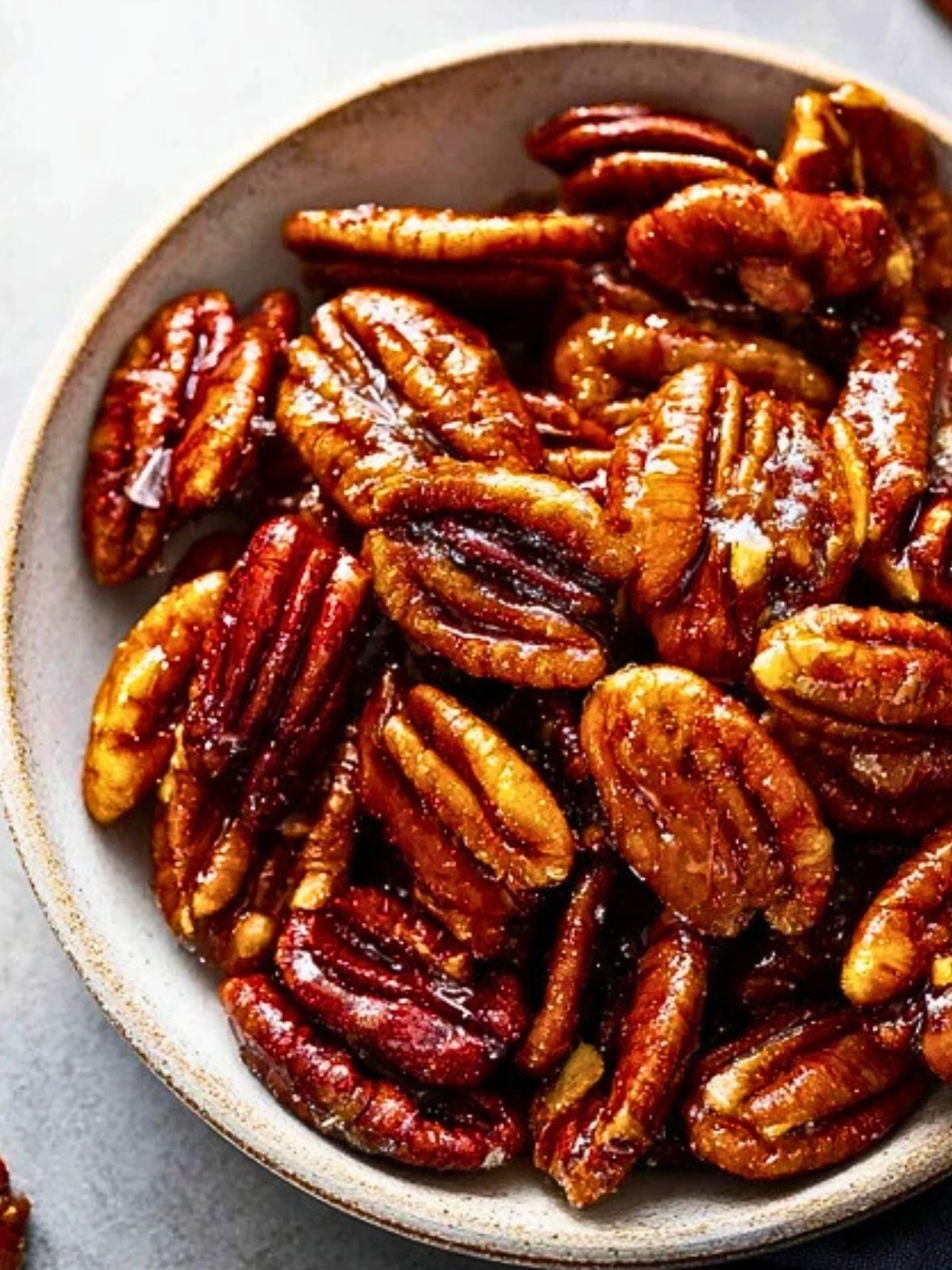 Easy Maple Candied Pecans (1)