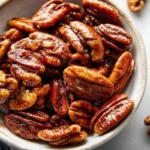 Easy Maple Candied Pecans