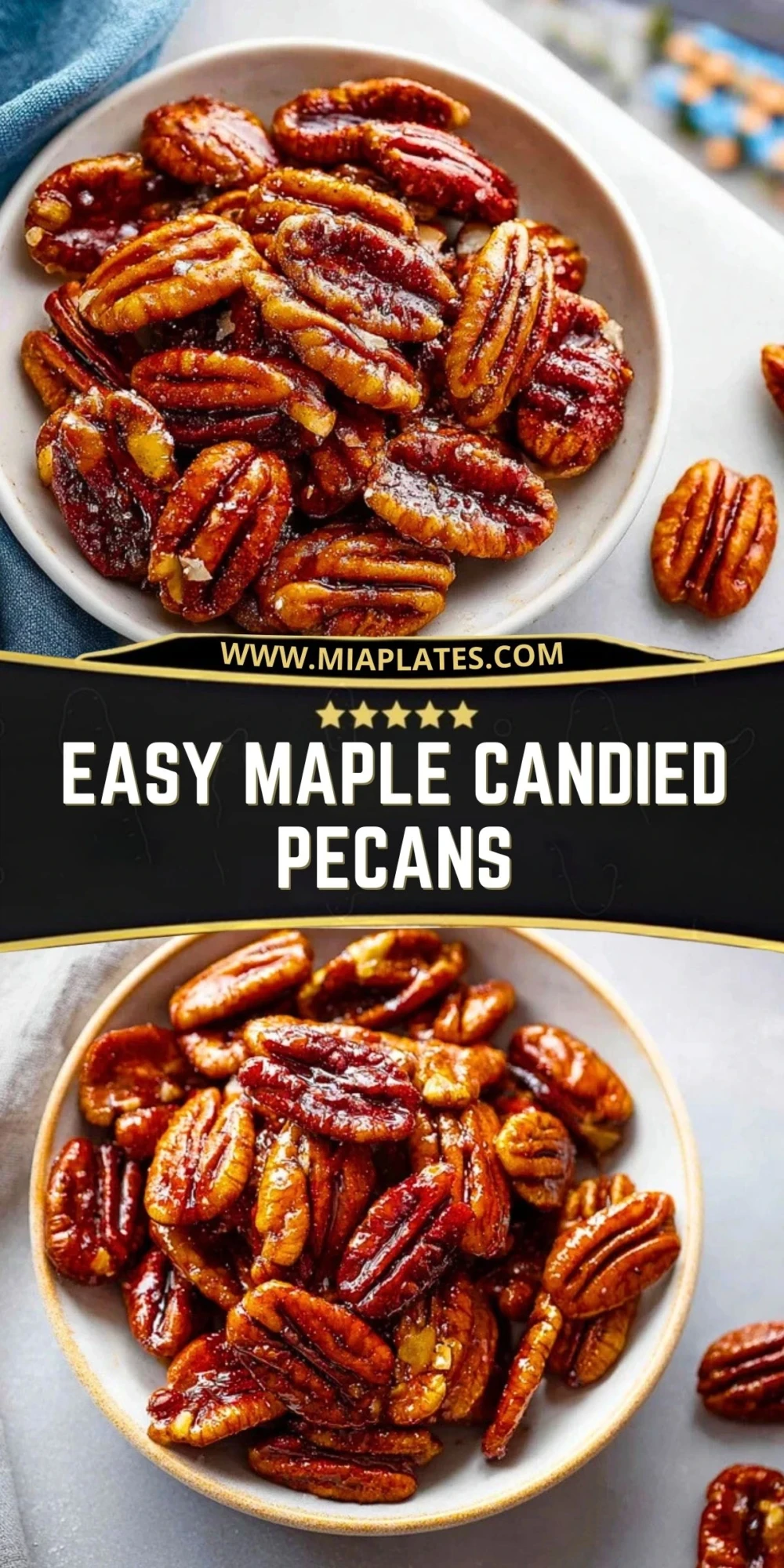 Easy Maple Candied Pecans (2)