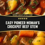 Easy Pioneer Woman's Crockpot Beef Stew (2)