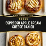 Espresso Apple Cream Cheese Danish
