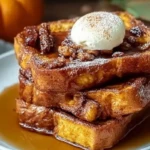 Fall Pumpkin French Toast Breakfast