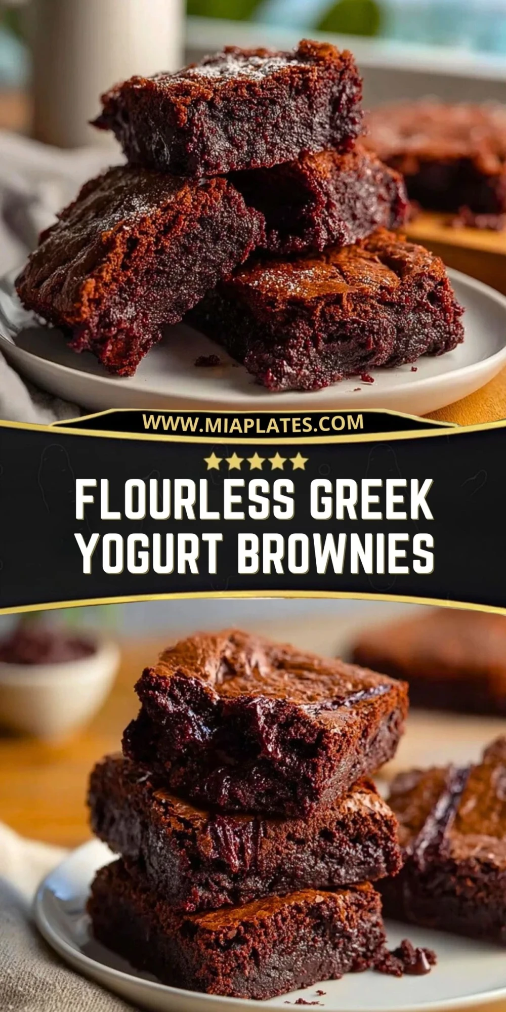 Flourless Greek Yogurt Brownies (2)