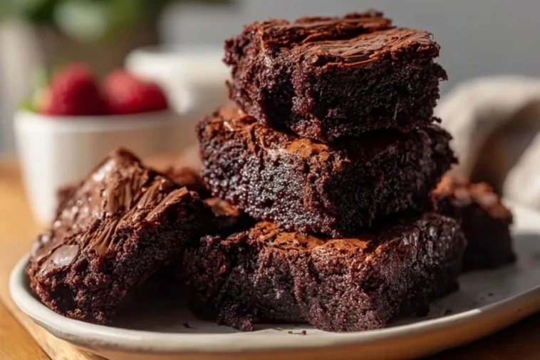 Flourless Greek Yogurt Brownies