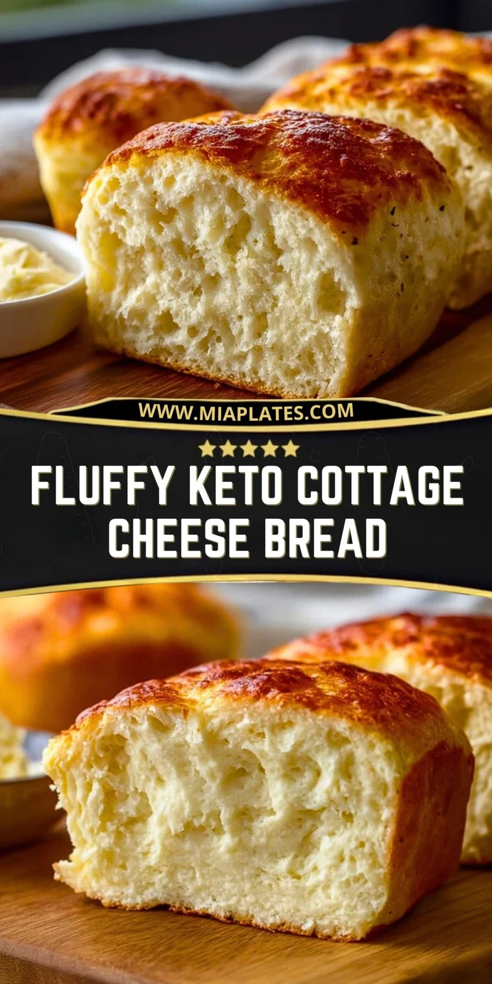 Fluffy Keto Cottage Cheese Bread (3)